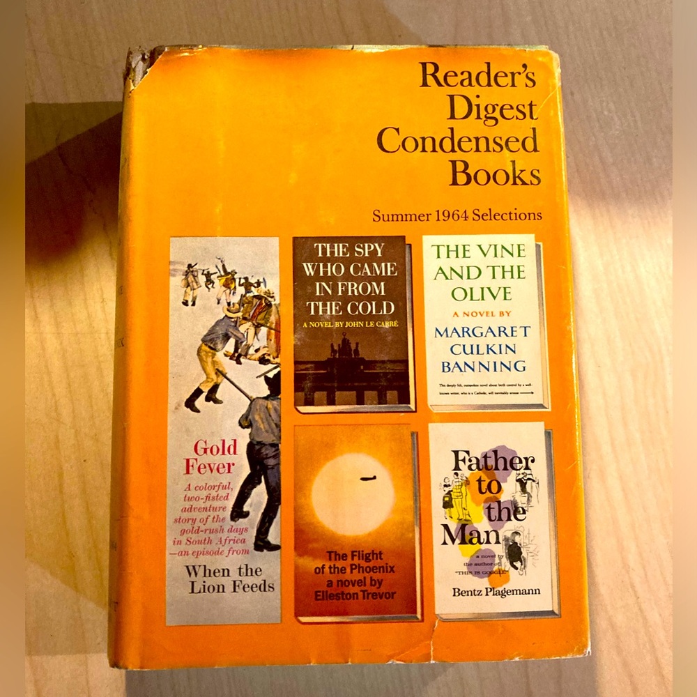 Reader's Digest Condensed Books - Summer 1964